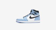 The Air Jordan 1"UNC," aka University blue sneakers (Image via Nike)